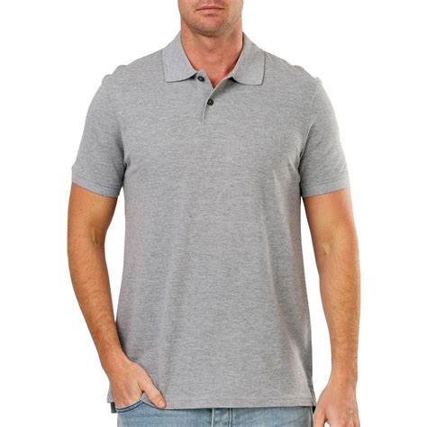 polo t shirt gray.